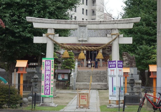 前橋市の総鎮守として知られる神社