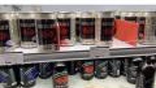 お酒もビールも揃ってます。