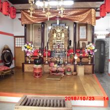 観音堂内部