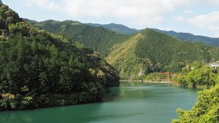 十津川温泉にあるダム