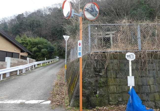 鳴門の街の東の丘の上