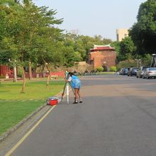 成功大学内の様子