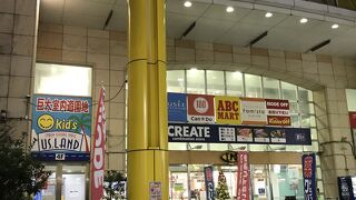 普通のショッピングビル