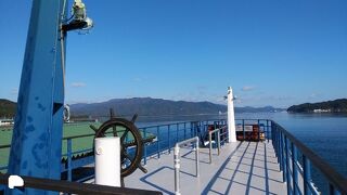 天橋立、対岸への移動に便利