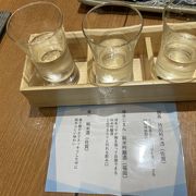 日本酒と新鮮な魚