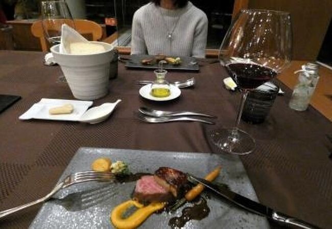 年末のエクシブ山中湖2泊　イタリア料理 ルッチコーレの夕食