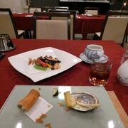 ザ浜名湖（旧 浜名湖ロイヤルホテル）北京料理 天壇（てんだん）の夕食