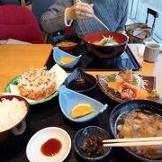 清水港 海山（かいざん） 富士山静岡空港店の昼食