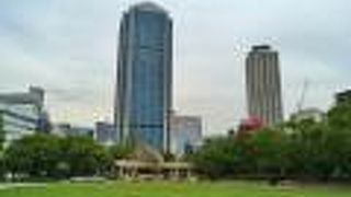 神戸の中心地にある公園