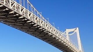 レインボーブリッジ　芝浦南ふ頭公園から