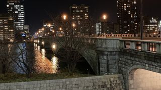 夜の【萬代橋】も良い感じ、