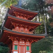 鄙びた山寺