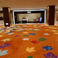 メインロビーの素晴らしい絨毯