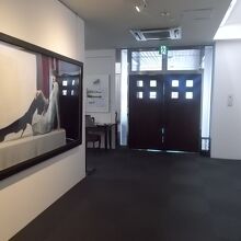 地元アマチュア作家の展示フロア