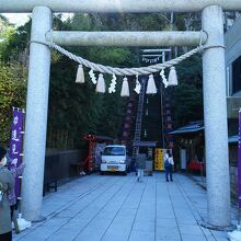 遠見岬神社にお詣りに