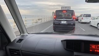 帰りは渋滞でした！