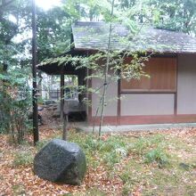 近隣の姉妹都市と連携しているお茶室です。風雅の世界です。