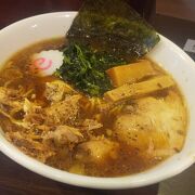 期間限定の生姜醤油ラーメン