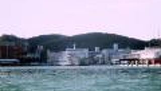 関釜フェリーが停泊していました。