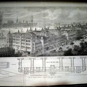 ナイチンゲールがクリミア戦争の看護経験を元に設計したセント・トーマス病院の病棟は当時画期的であり、今もその思想は活かされている