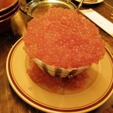 こぼれイクラ飯