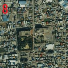 現在(２０１８年)の戸田市役所と周辺の様子です。(変遷の経緯