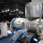 JAXA筑波宇宙センター、人工衛星のリアル模型