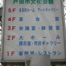 休館中の施設ですので、戸田市文化会館の空しい業務案内です。