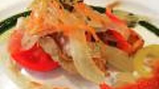 贅沢な気分のランチ