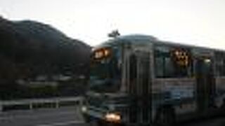 秩父の路線バスです。小さなバスに乗りました