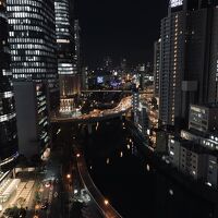 お部屋から見た中之島の夜景