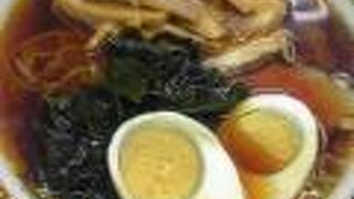 ホームのラーメン