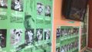 主要選手の写真等を展示