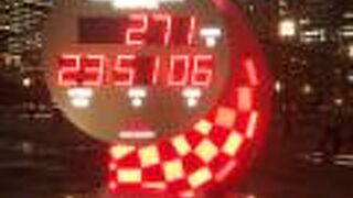 オリンピックへのカウントダウン。