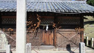 お水取りの儀式が行われる場所