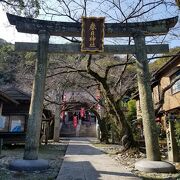 湧水の出る神社