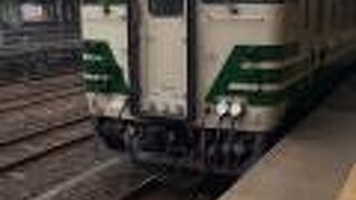 列車によってはキハ４０系が使用されていますが・・・