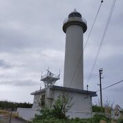 池間島北側にある灯台