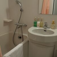 シャワー、排水も良かったしシャンプーたちもキシキシしなかった