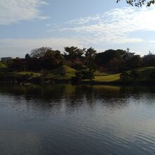 入口近くの景色