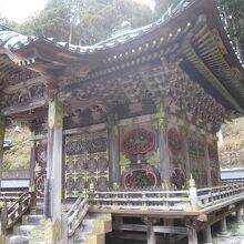 同じく東照宮（家康霊屋）