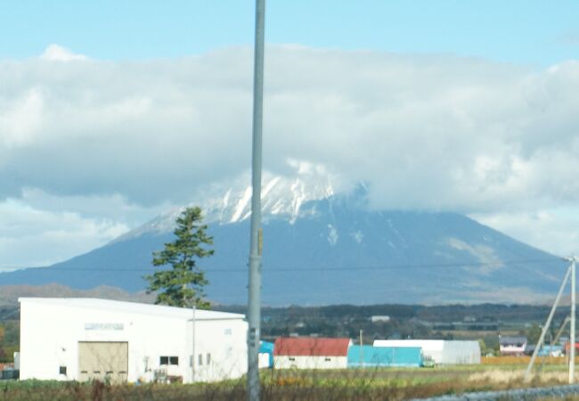 蝦夷富士と言われる羊蹄山