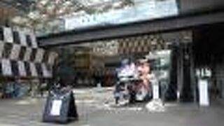 長岡城二の丸跡のシティホール