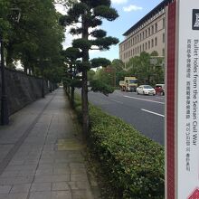 西南戦争の銃弾跡