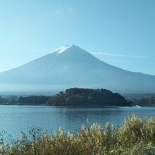 富士山と鵜の島