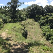 土塁跡