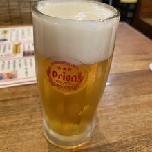 オリオン生ビール