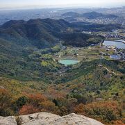 低山ですが眺めが最高