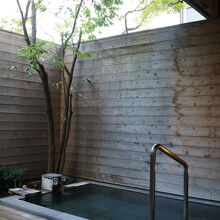 客室の露天風呂