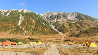 ここから立山の景色がすばらしい